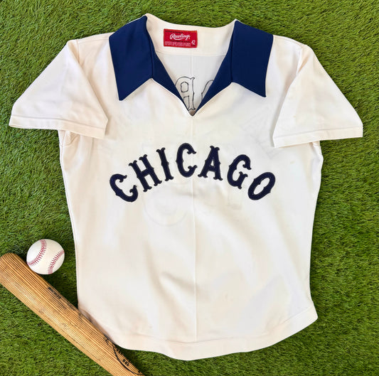 Chicago White Sox 1977-1979 Bill Nahorodny MLB Baseball Jersey (42/Medium)
