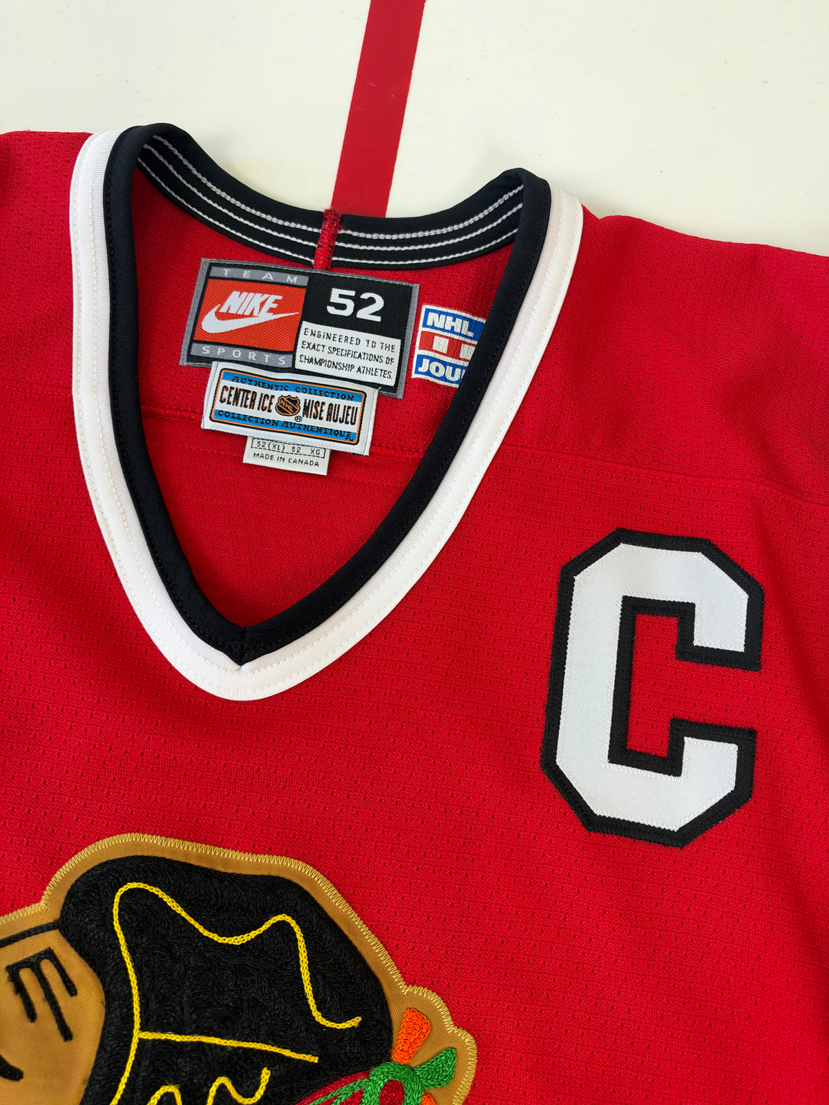 Chicago Blackhawks Chris Chelios 1996-1999 NHL Hockey Jersey (52/XL)