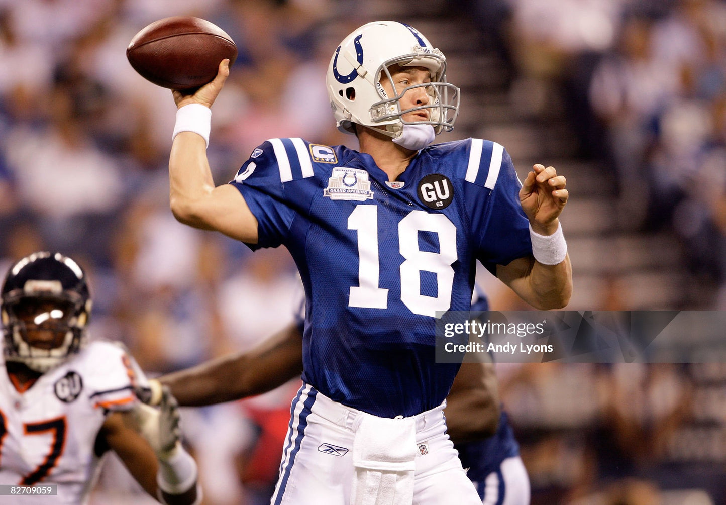 Indianapolis Colts Peyton Manning 2008 NFL Football Jersey (48/Large)