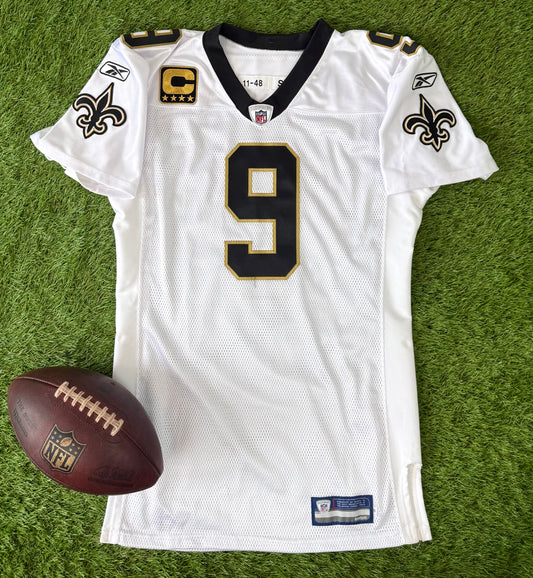 New Orleans Saints Drew Brees Autographed Team Issued 2011 NFL Football Jersey (48/XL)