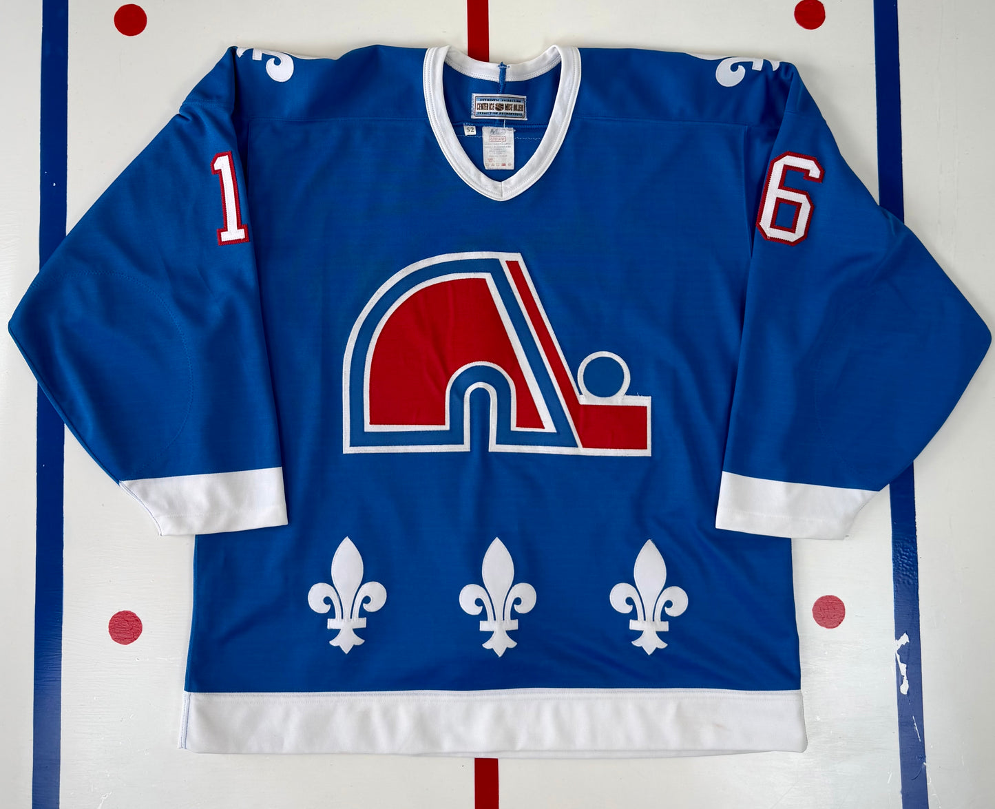 Quebec Nordiques Michel Goulet NHL Hockey Jersey (52/XL)