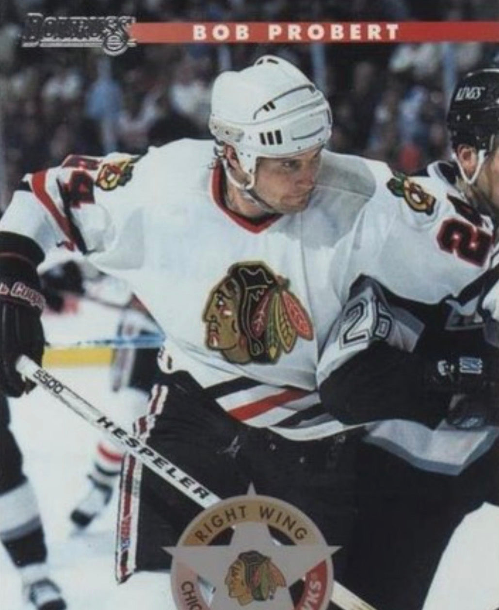 Chicago Blackhawks Bob Probert 1995-1996 NHL Hockey Jersey (52/XL)