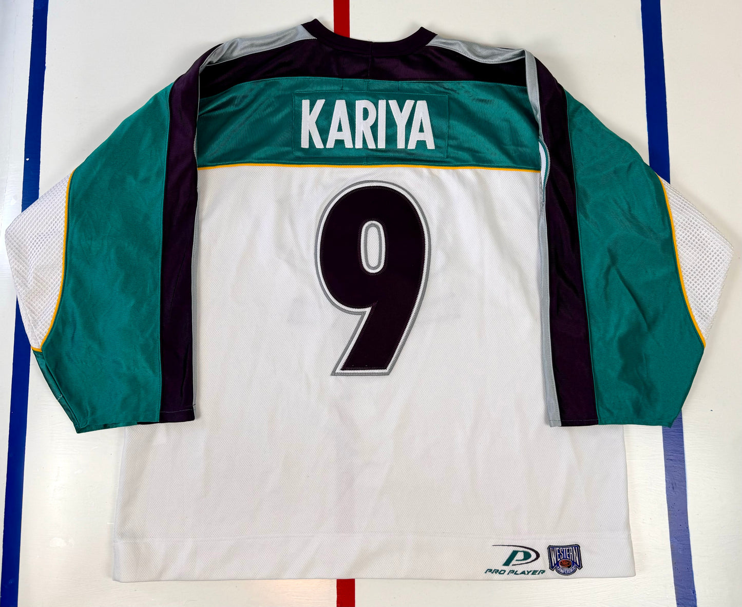 Mighty Ducks of Anaheim 1999-2000 Paul Kariya Home Alternate NHL Hockey Jersey (XXL)