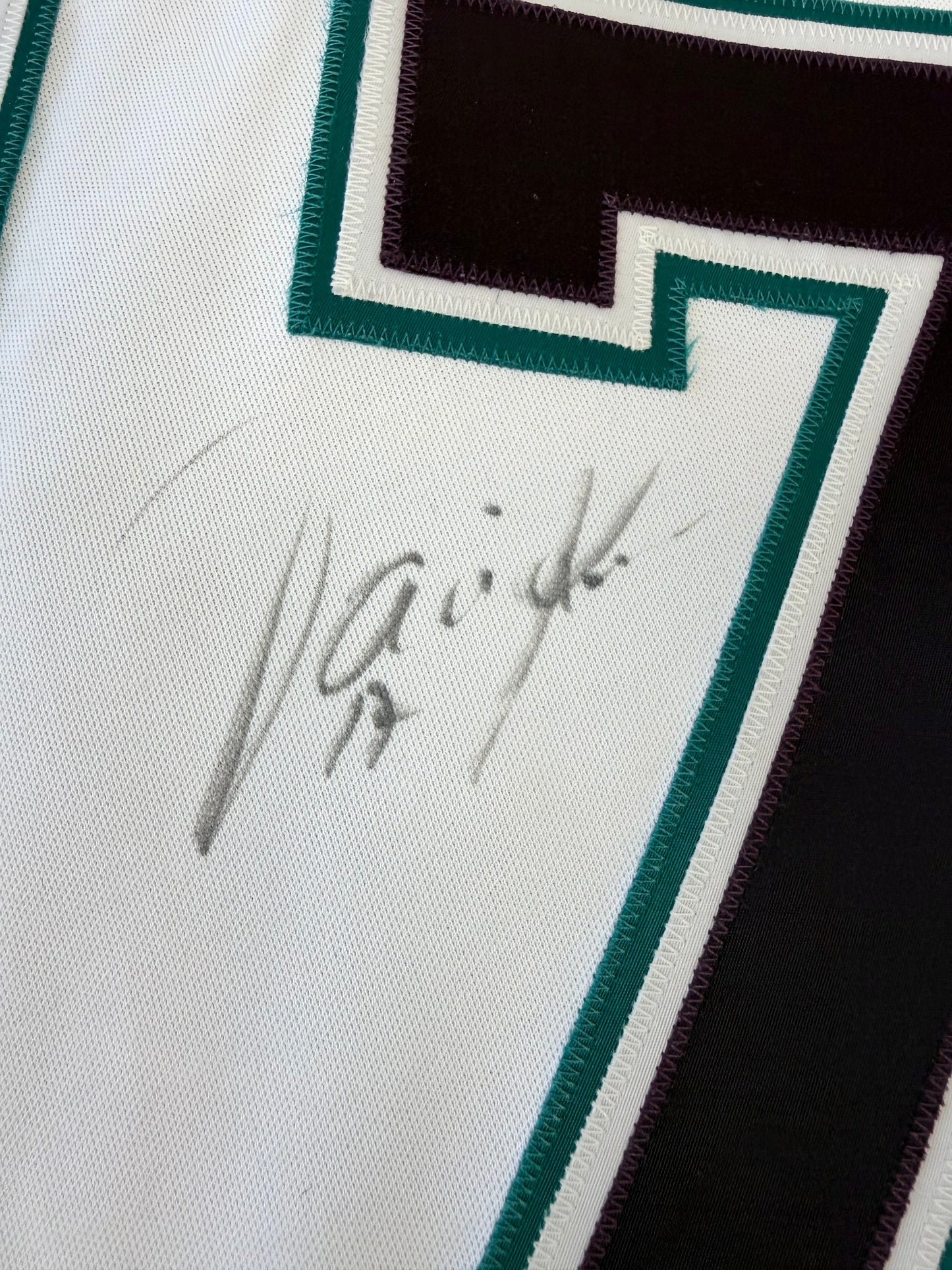 Anaheim Mighty Ducks Jari Kurri 1996-1997 Autographed NHL Hockey Jersey (44/Medium)