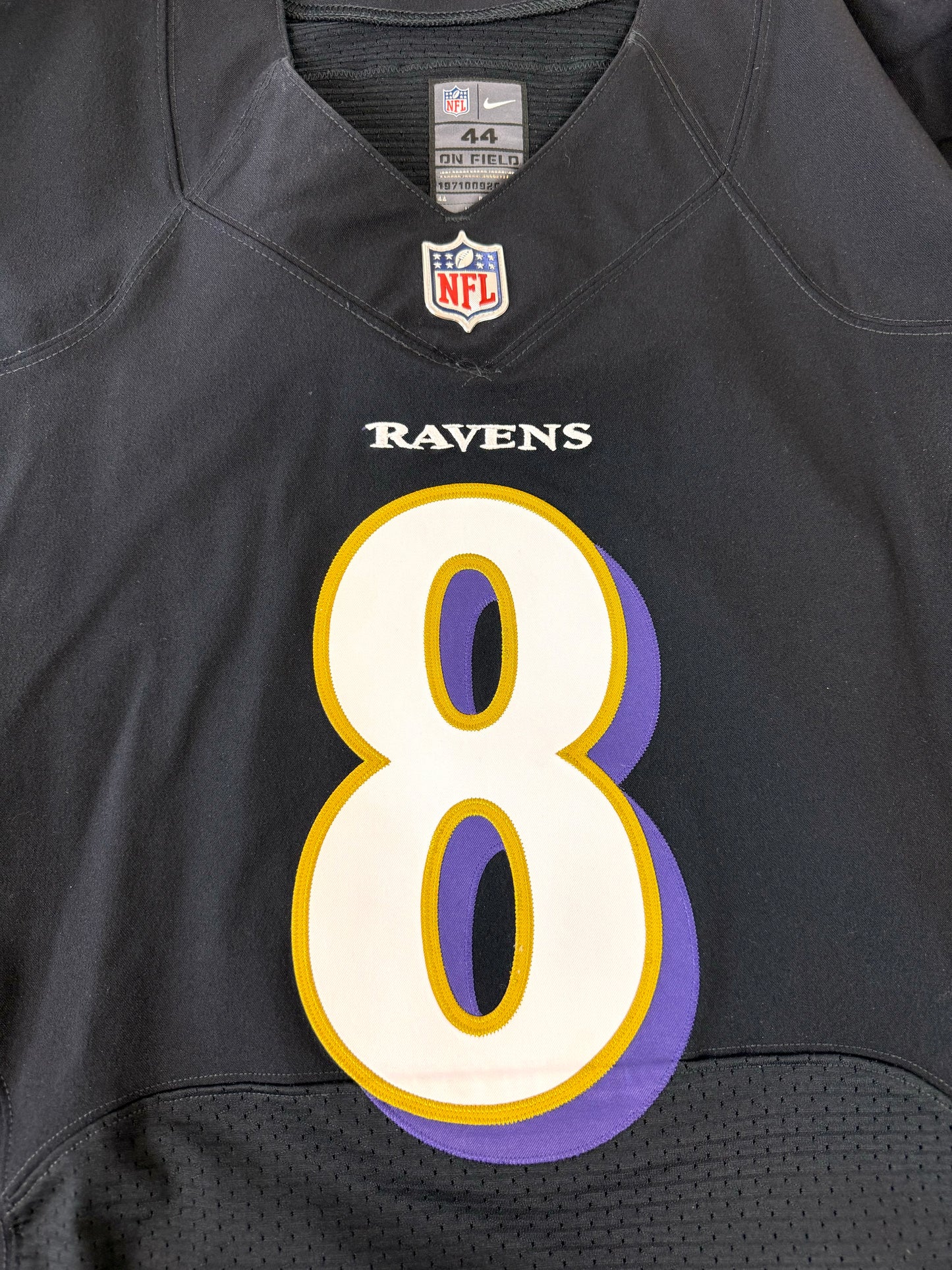 Baltimore Ravens 2020-2022 Lamar Jackson NFL Football Jersey (44/Large)