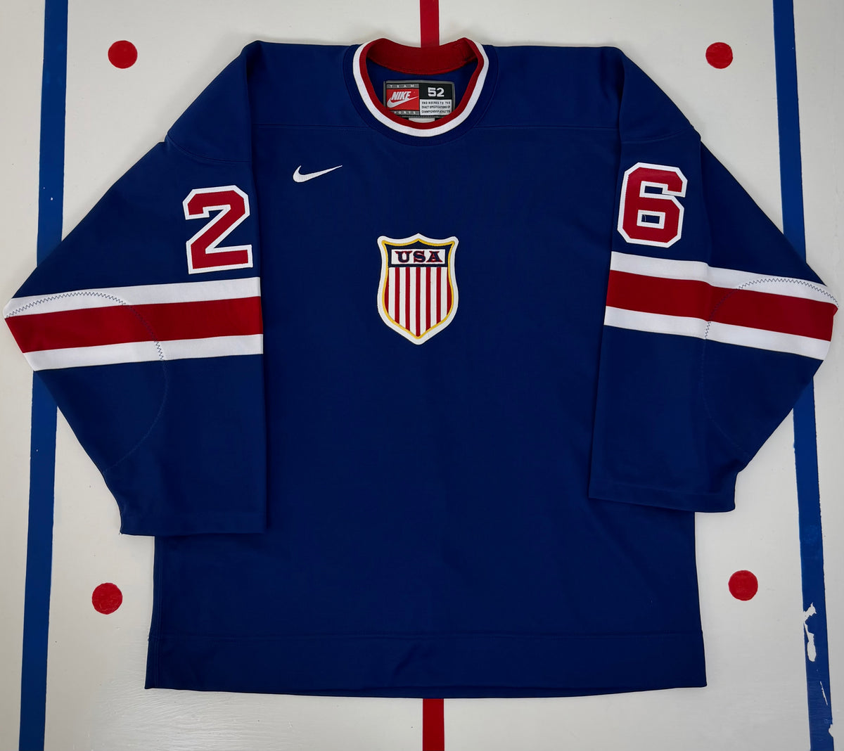 Team USA Phil Kessel 2006 IIHF World Junior Hockey Championships Throwback Jersey (52/XL)