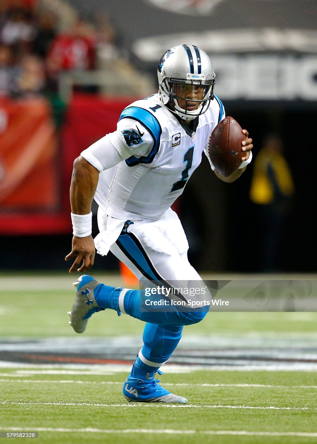 Carolina Panthers Cam Newton 2015 NFL Football Jersey (48/XL)