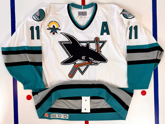San Jose Sharks 1996-1997 Owen Nolan NHL Hockey Jersey (52/XL)