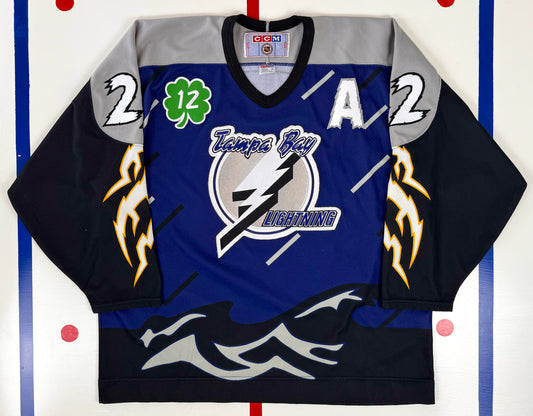 Tampa Bay Lightning 1997-1998 Dino Ciccarelli NHL Hockey Jersey (XL)