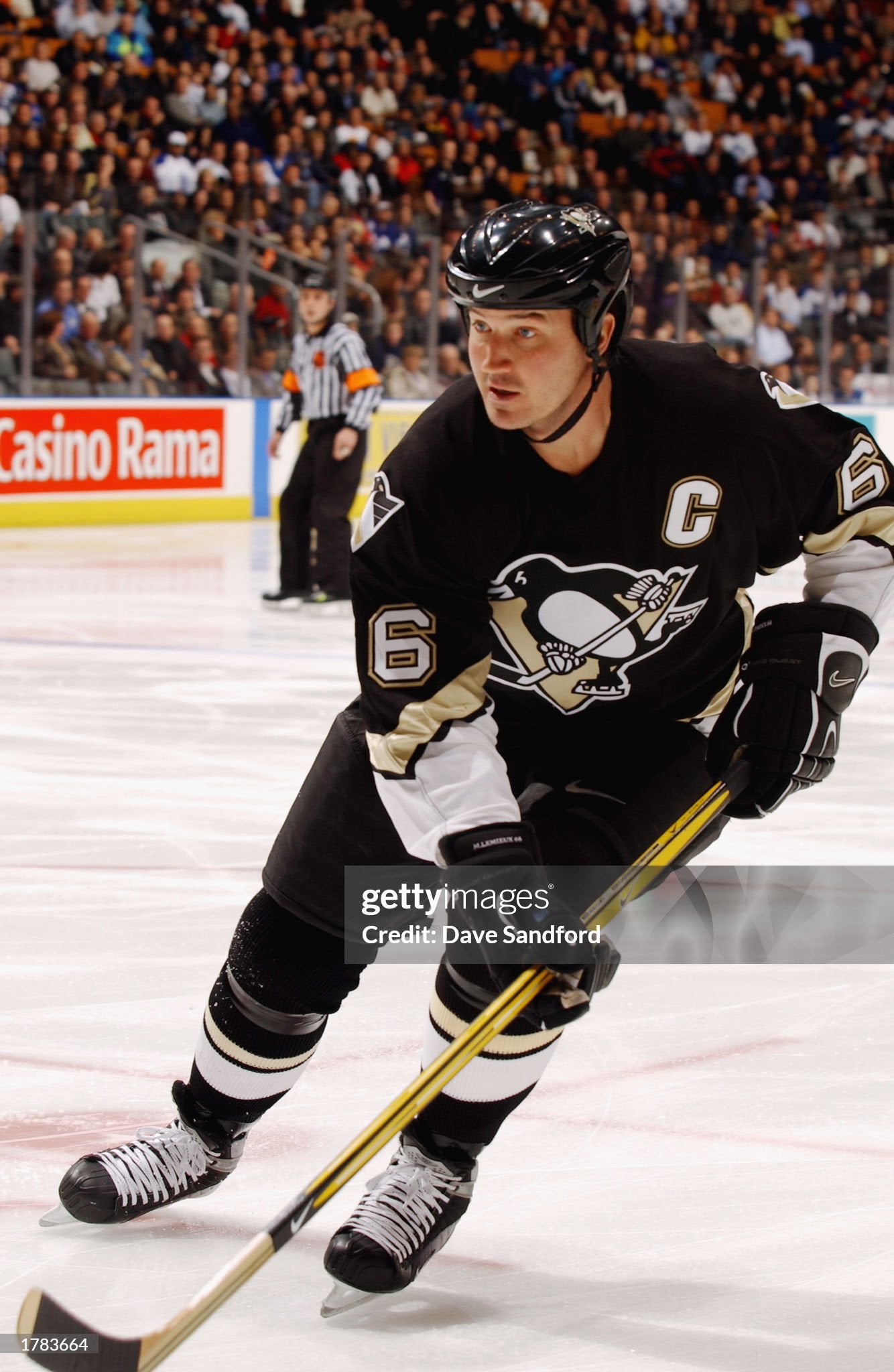 Mario Lemieux Pittsburgh Penguins 2001-2004 NHL Hockey Jersey (52/XL)