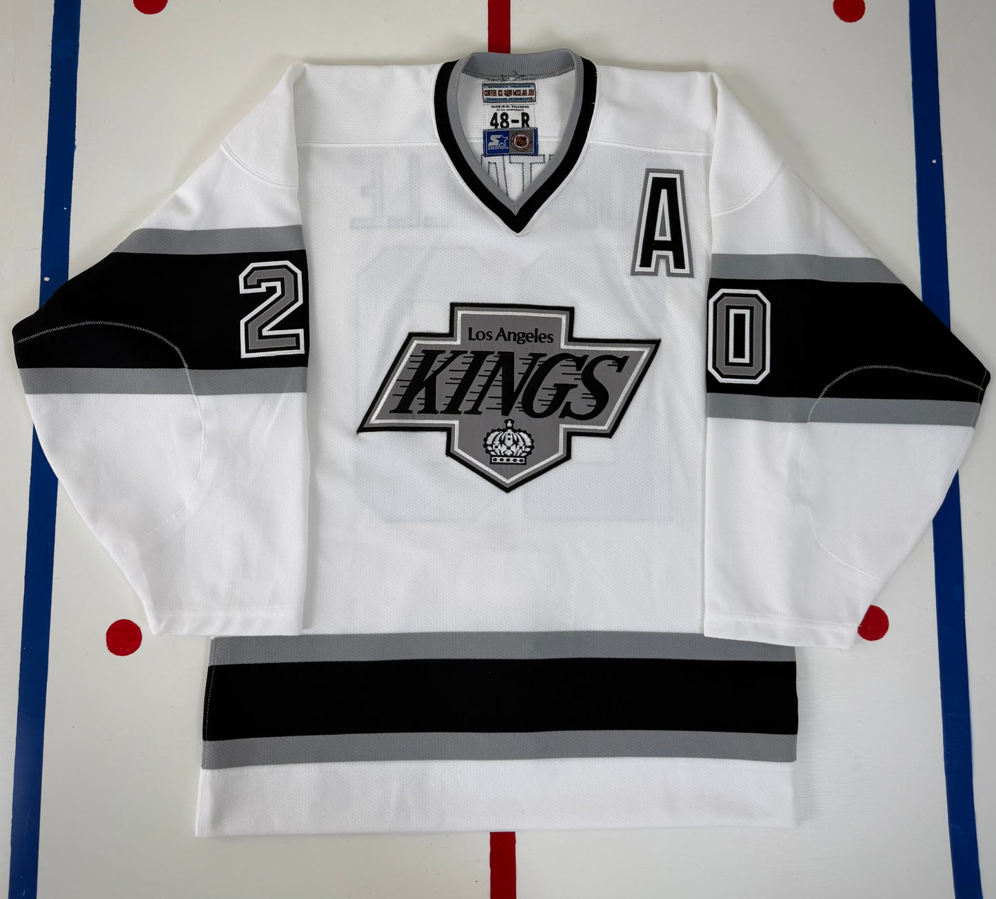 Los Angeles Kings Luc Robitaille 1997-1998 NHL Hockey Jersey (48/Large)