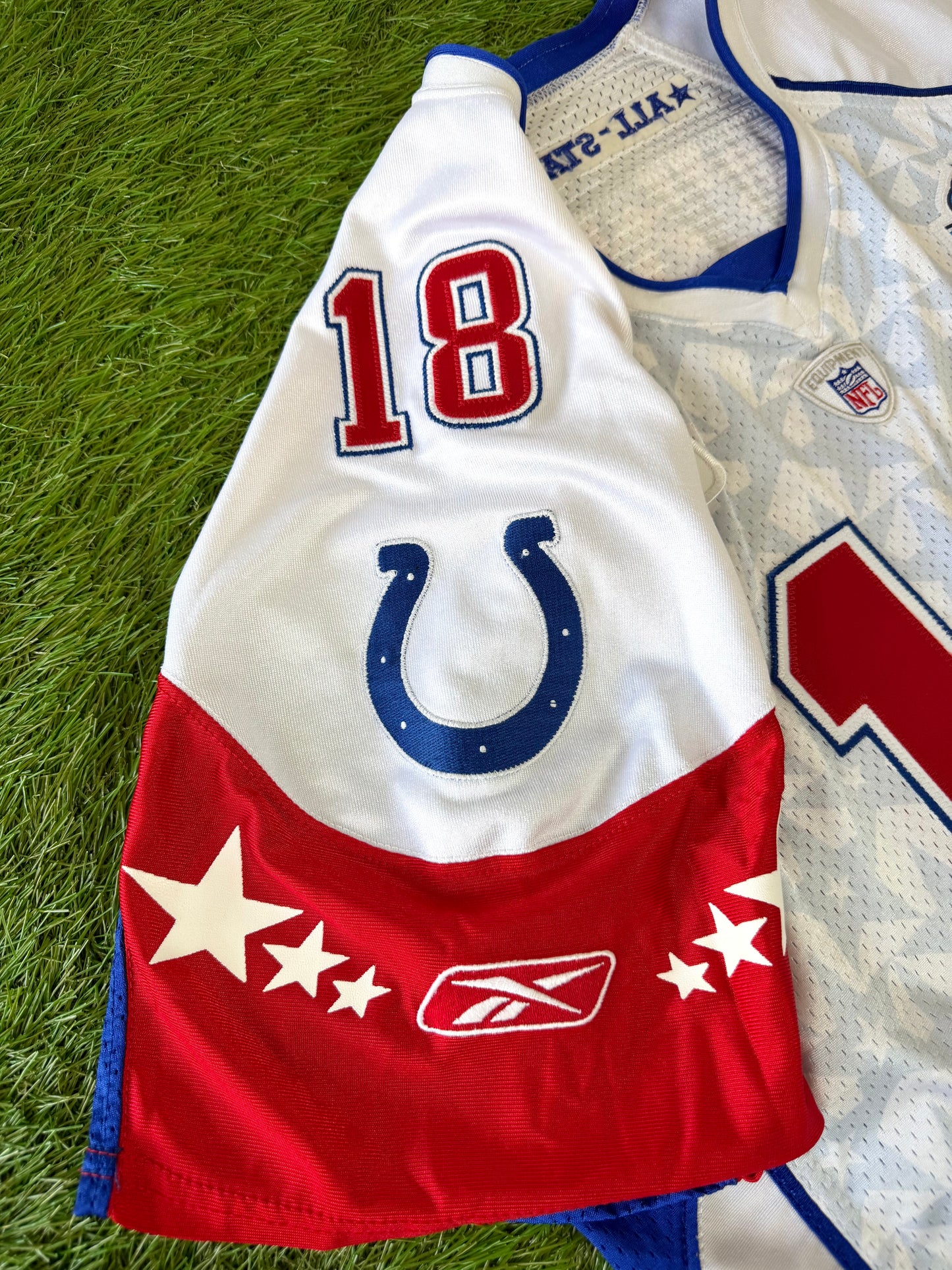 Indianapolis Colts Peyton Manning 2007 Team Issued AFC Pro Bowl NFL Football Jersey (52/XL)