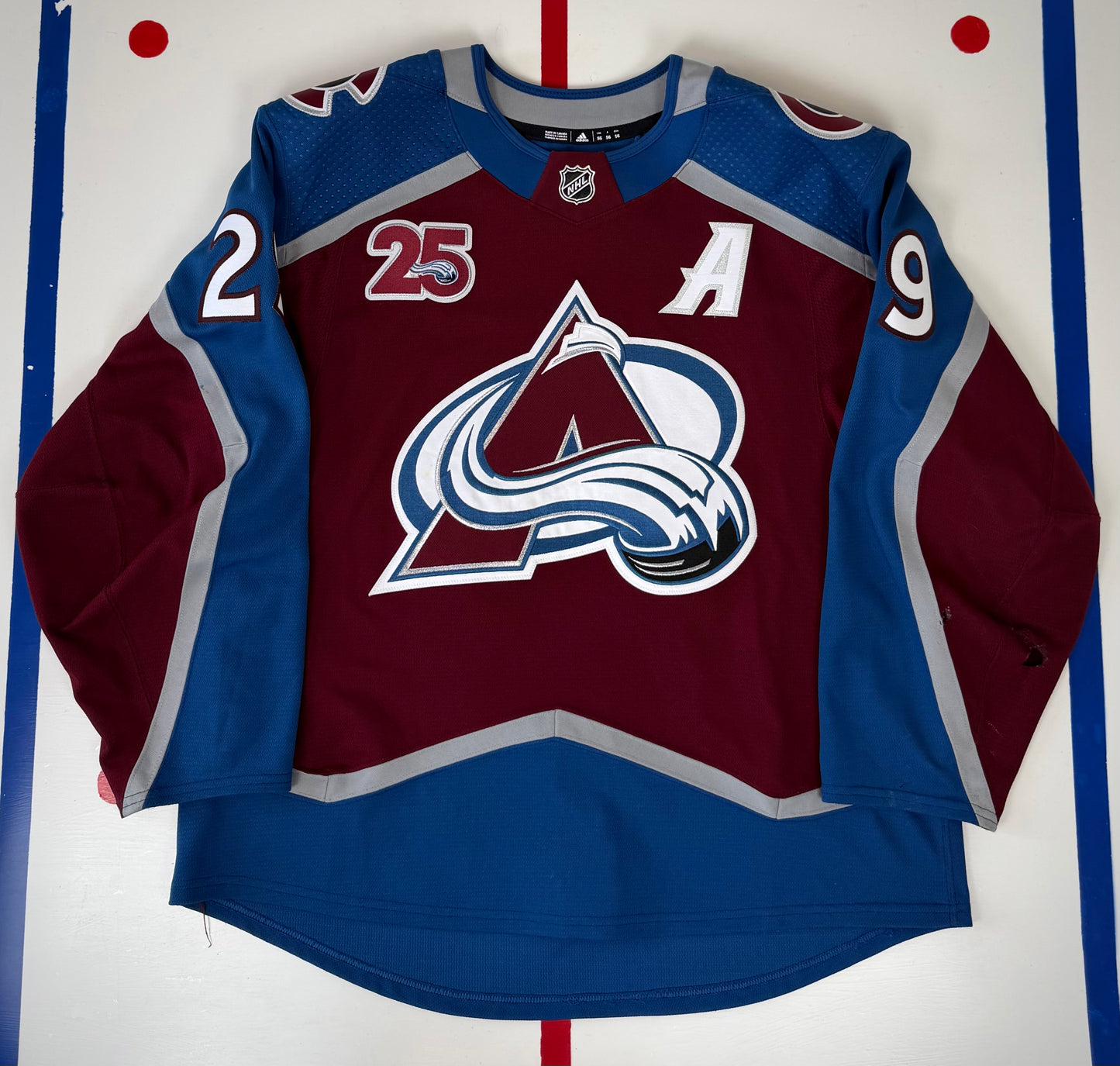 Colorado Avalanche Nathan MacKinnon 2020-2021 NHL Hockey Jersey (56/XXL)