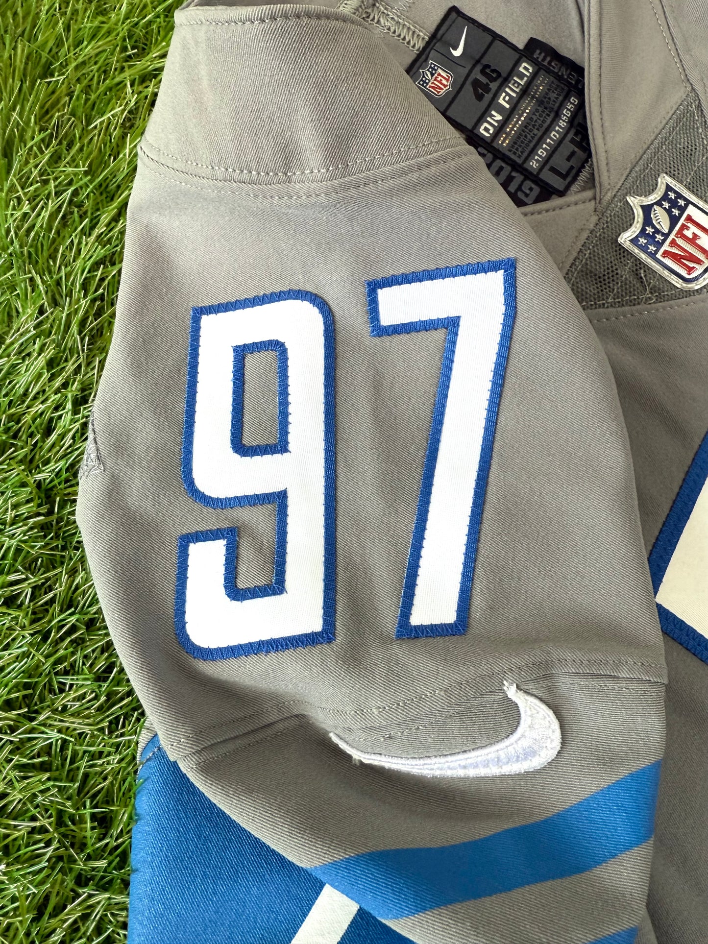 Detroit Lions Aidan Hutchinson 2022 NFL Football Jersey (46/Large)