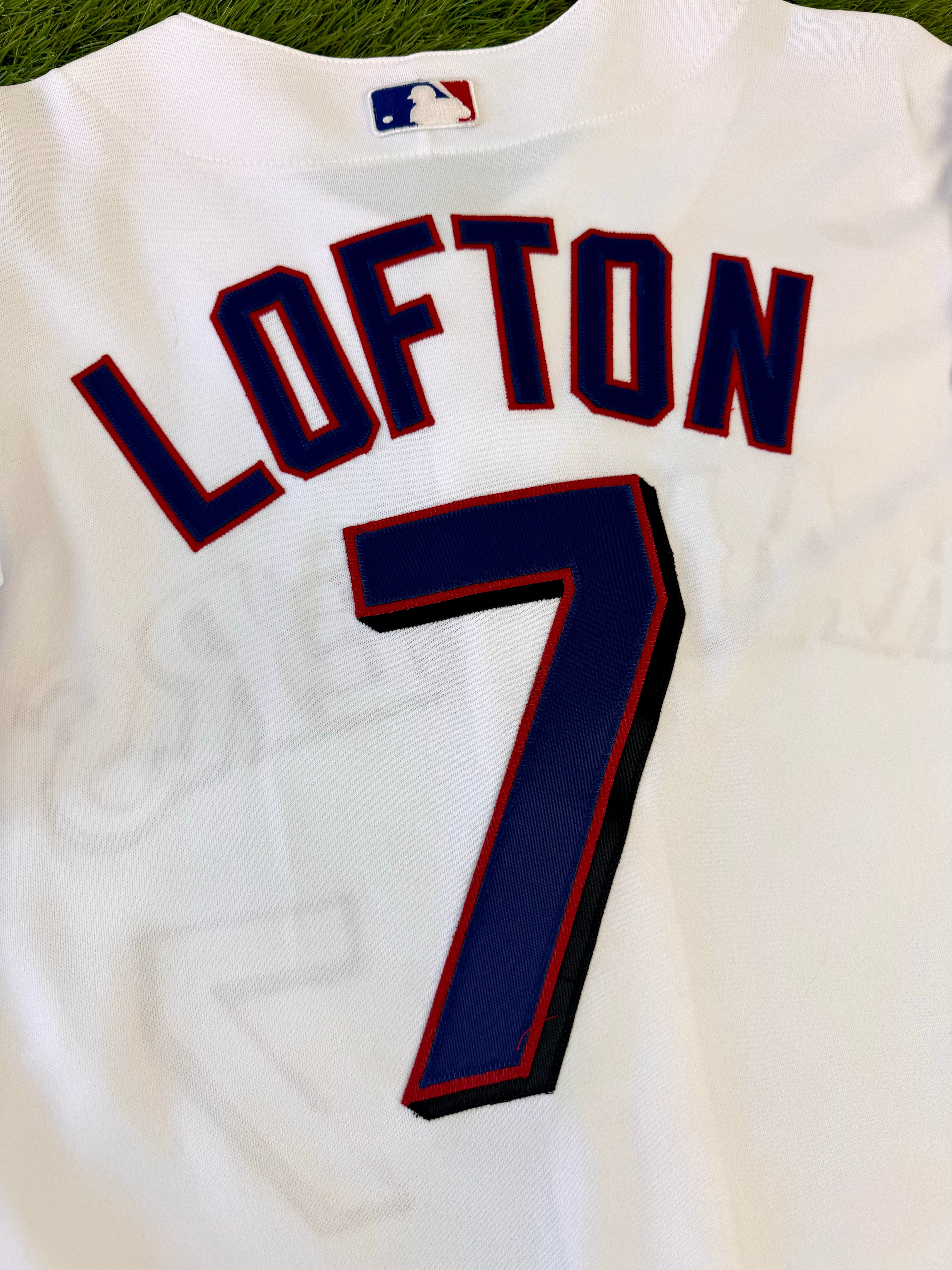 Texas Rangers 2007 Kenny Lofton MLB Baseball Jersey 48 XL Grail Snipes