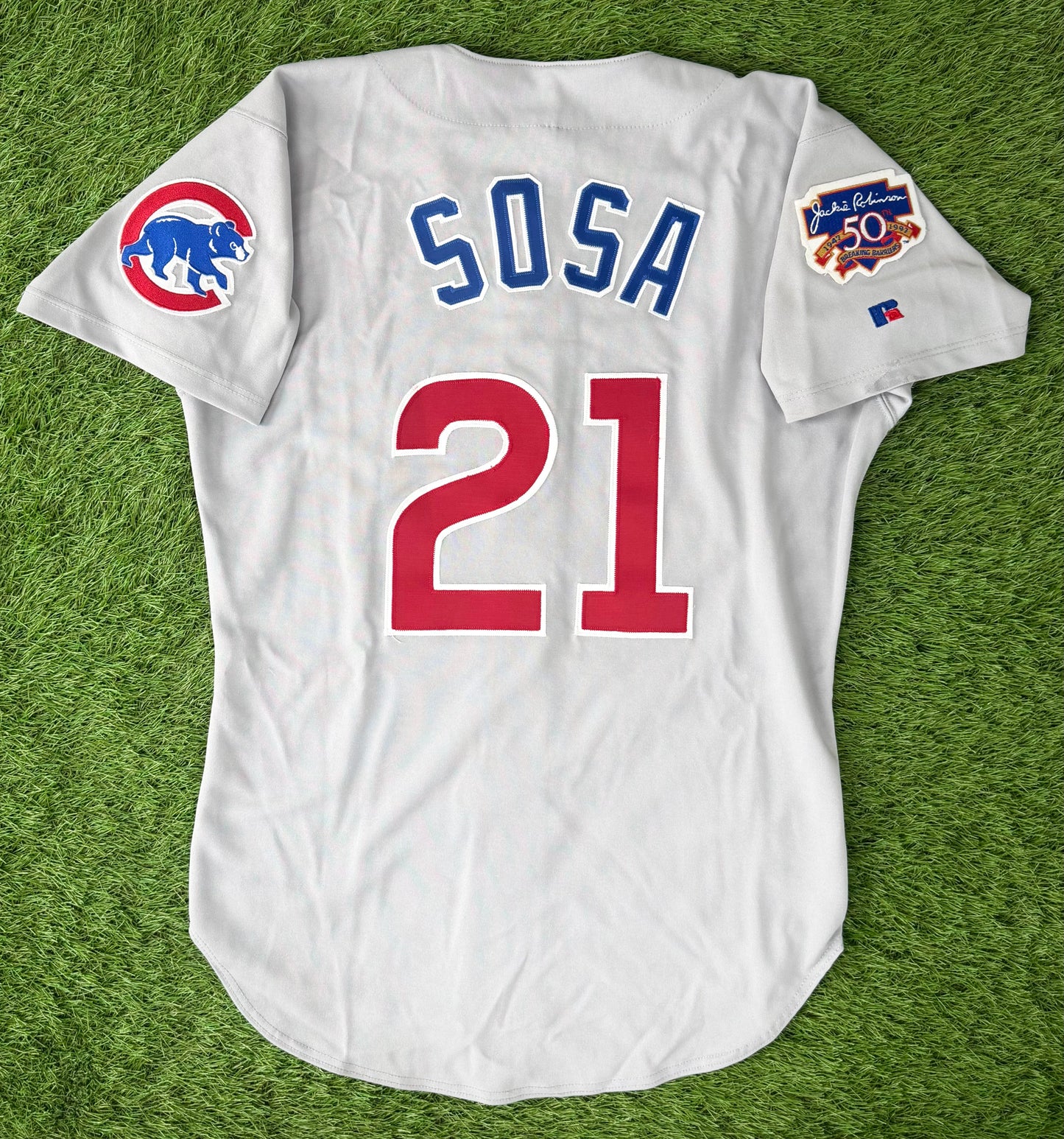 Chicago Cubs Sammy Sosa 1997 MLB Baseball Jersey (44/Large)