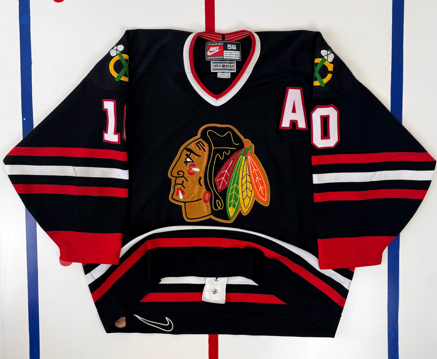 Chicago Blackhawks 1997-1999 Tony Amonte NHL Hockey Jersey (56/XXL)