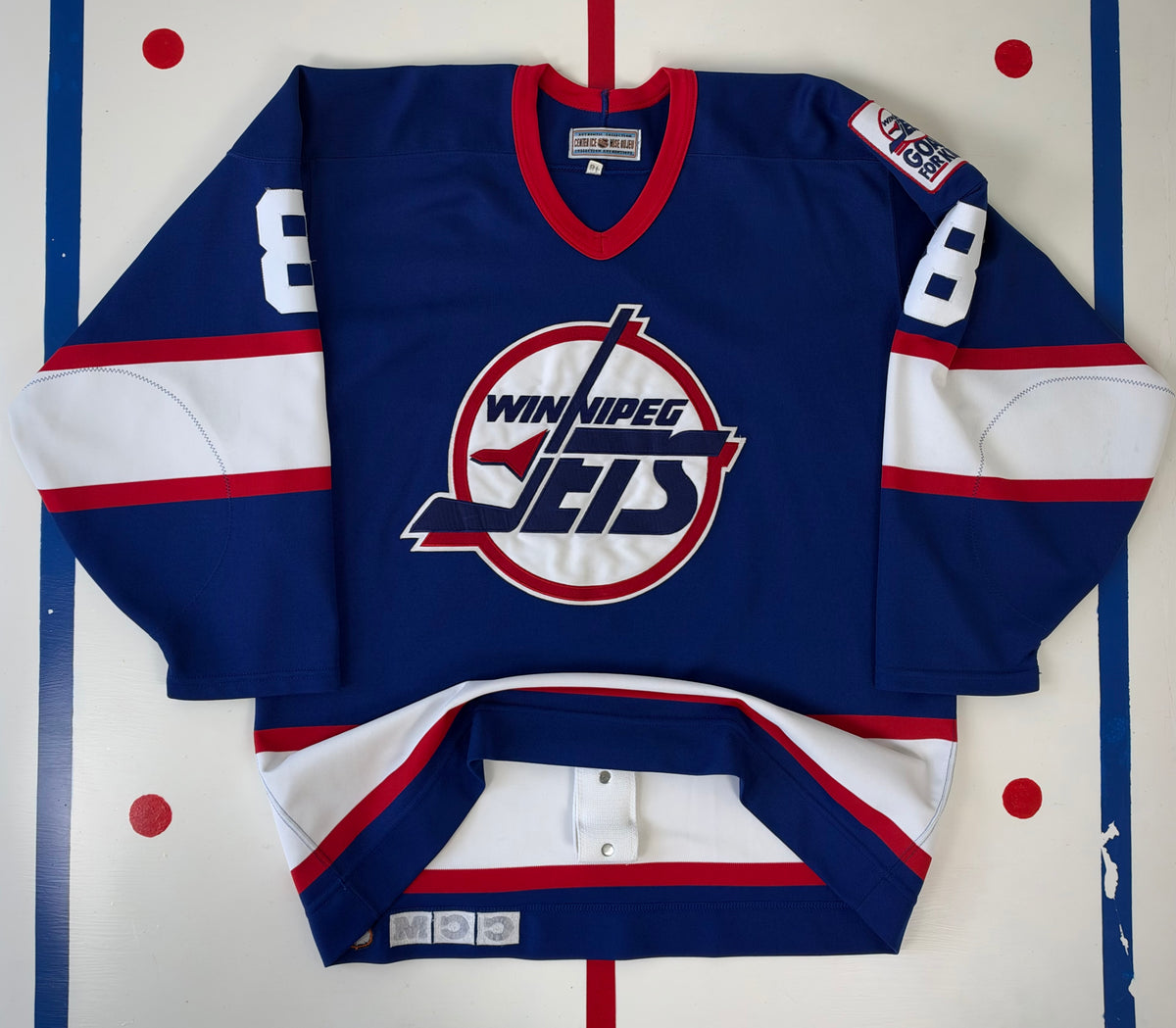 Winnipeg Jets Teemu Selanne 1994-1996 NHL Hockey Jersey (48/Large)