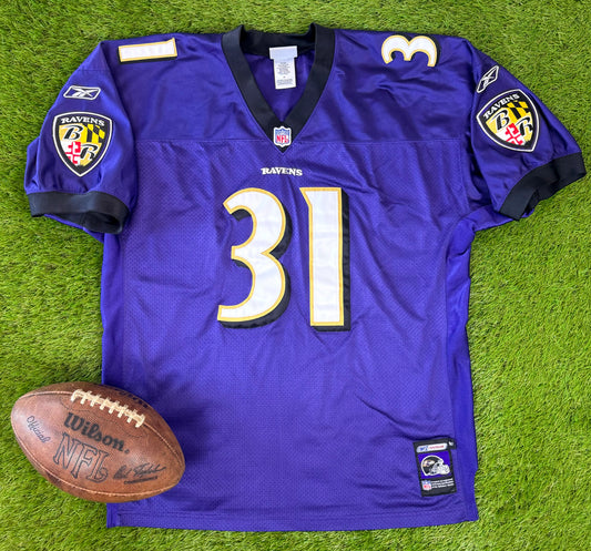 Baltimore Ravens 2001 Jamal Lewis NFL Football Jersey (52/XXL)