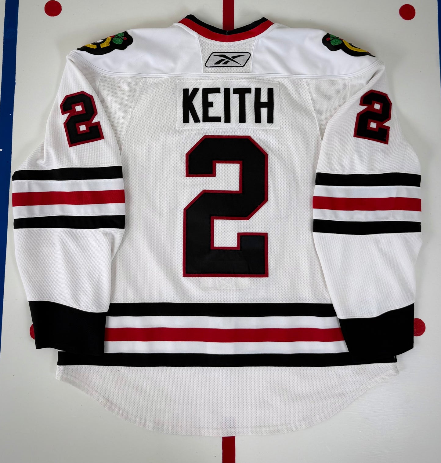 Chicago Blackhawks Duncan Keith 2010 Stanley Cup Finals NHL Hockey Jersey (56/XXL)