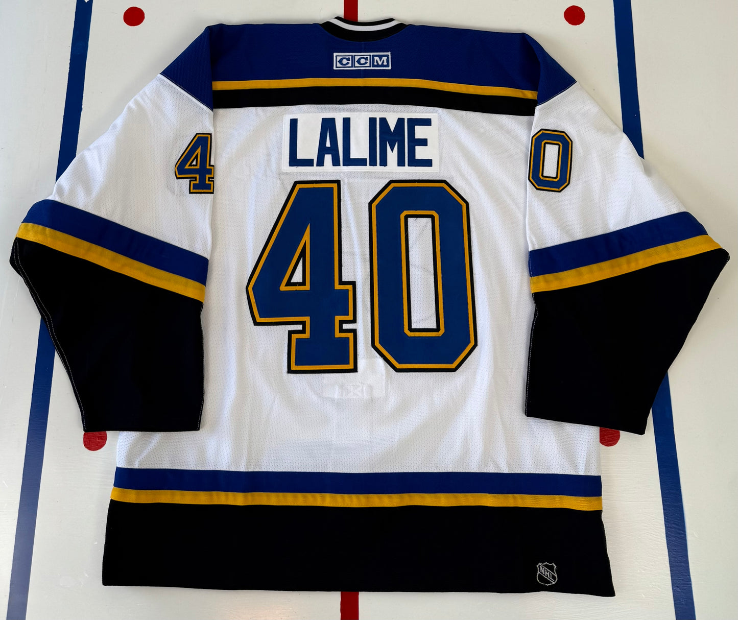 St. Louis Blues Patrick Lalime NHL Hockey Jersey (56/XXL)