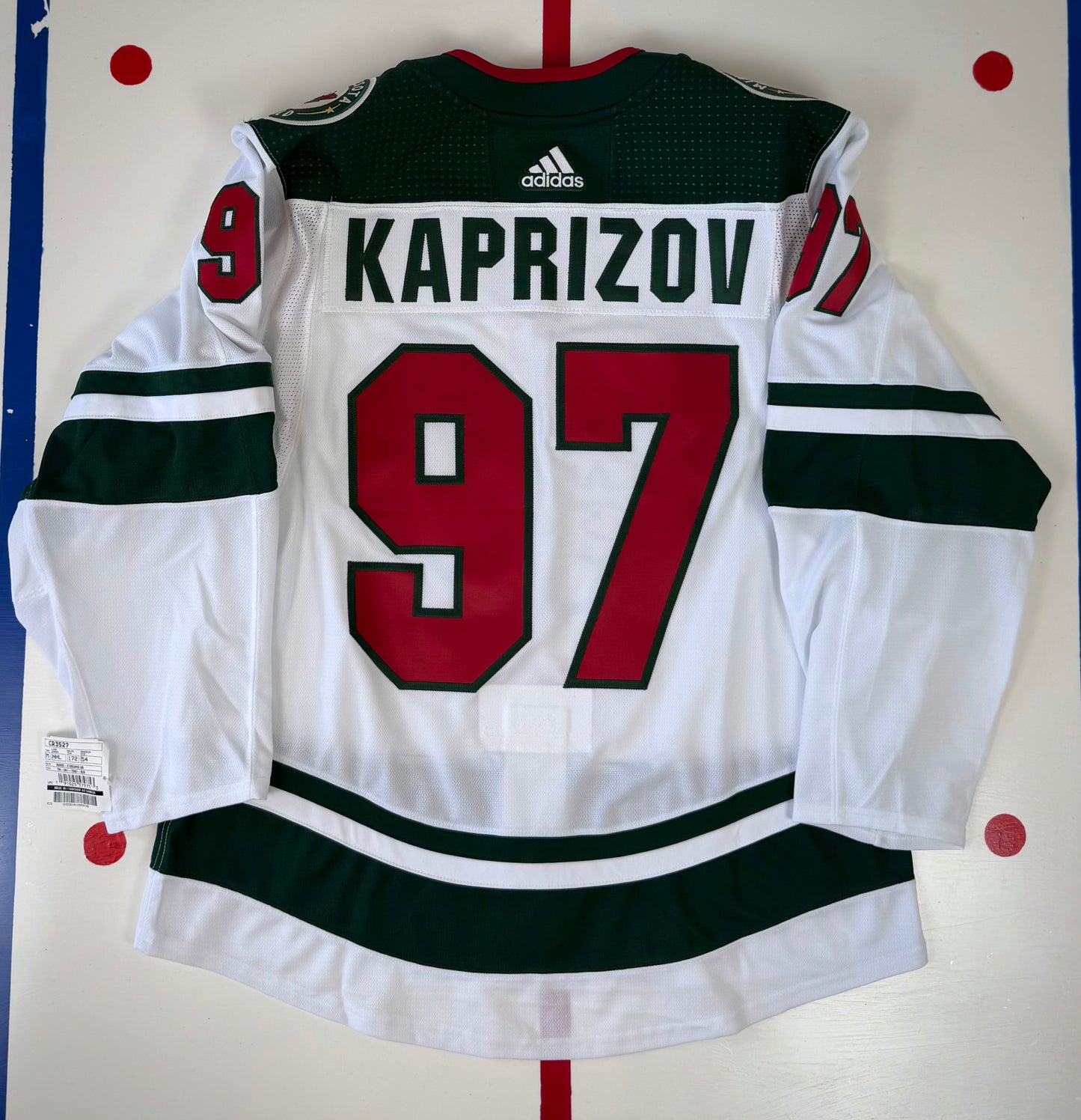 Minnesota Wild Kirill Kaprizov 2020-2021 NHL Hockey Jersey (54/XL)
