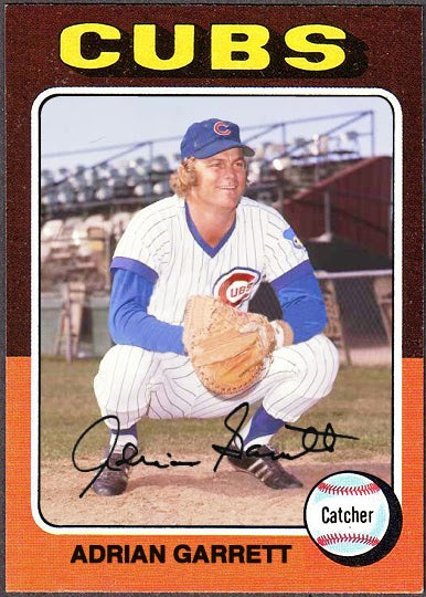 Chicago Cubs Adrian Garrett 1973 Game Worn MLB Baseball Jersey (40/Medium)