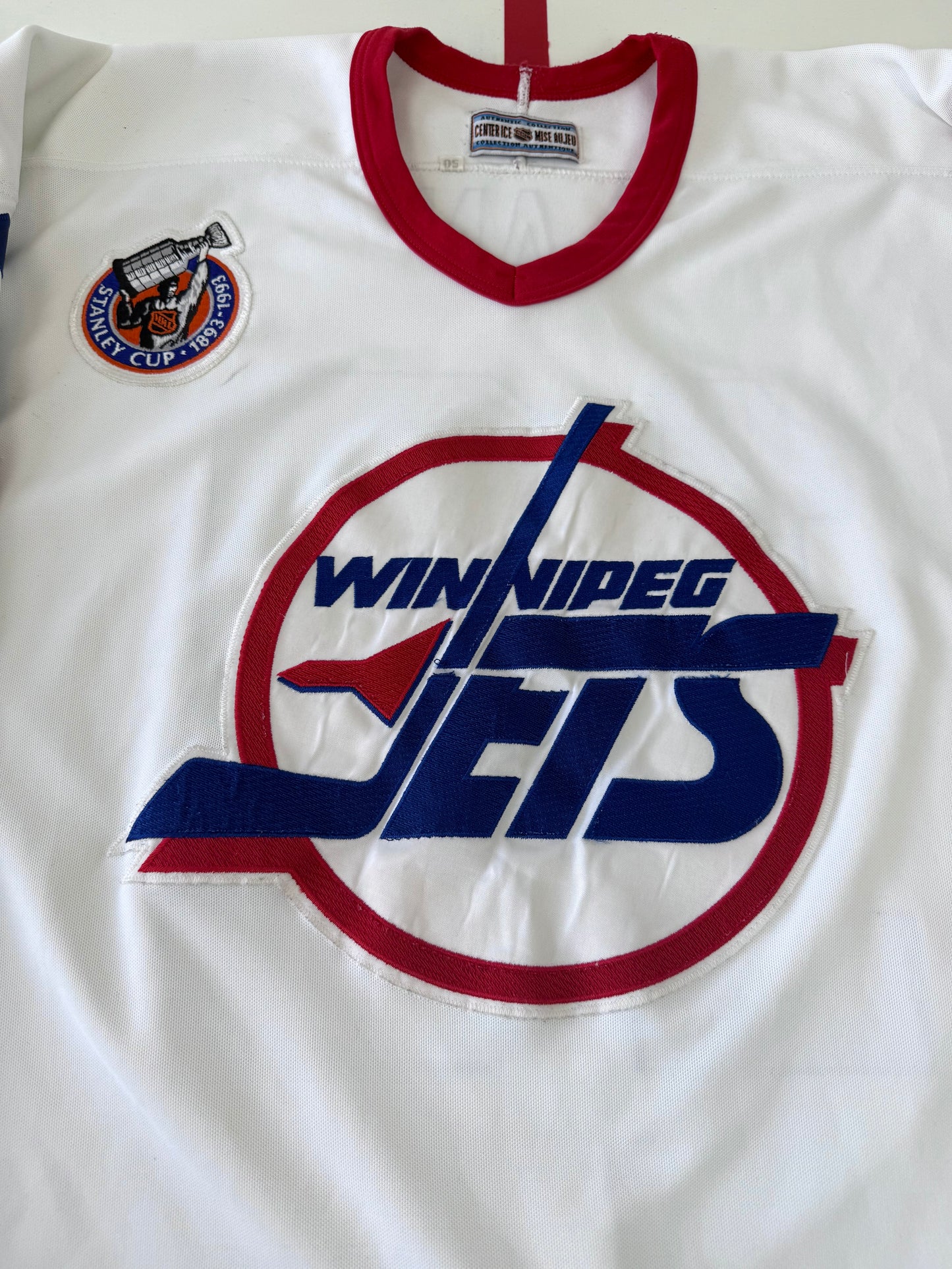 Winnipeg Jets Teemu Selänne 1992-1993 NHL Hockey Jersey (50/Large)