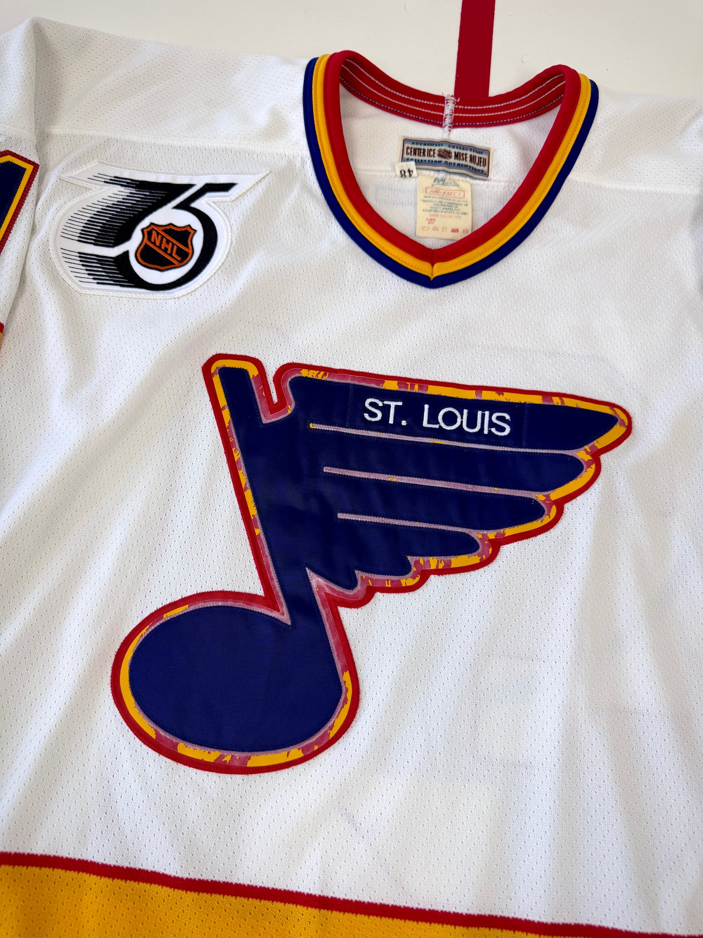 St. Louis Blues Curtis Joseph 1991-1992 NHL Hockey Jersey (48/Large)