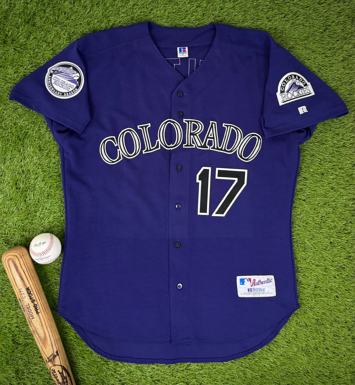 Colorado Rockies Todd Helton 2002 Alternate MLB Baseball Jersey (48/XL)