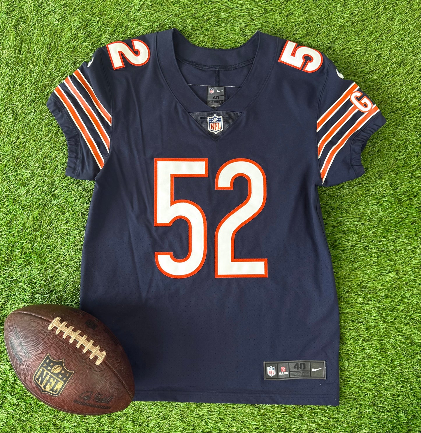 Chicago Bears Khalil Mack 2018-2021 NFL Football Jersey (40/Medium)