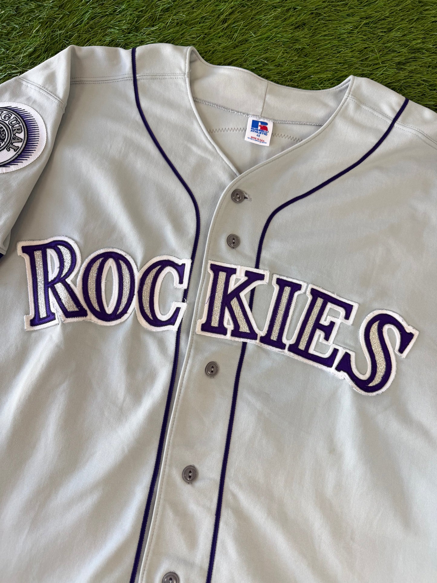 Colorado Rockies Dante Bichette 1993 MLB Baseball Jersey (48/XL)