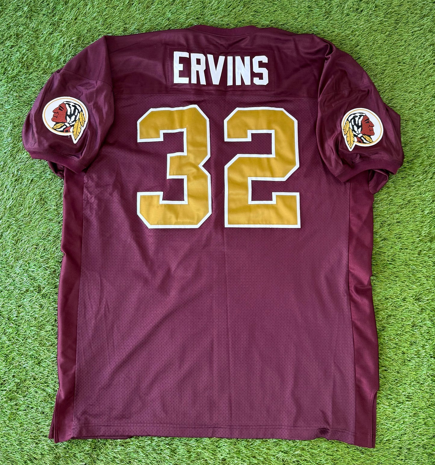 Washington Redskins Ricky Ervins 1994 Throwback NFL Football Jersey (60/XXXL)