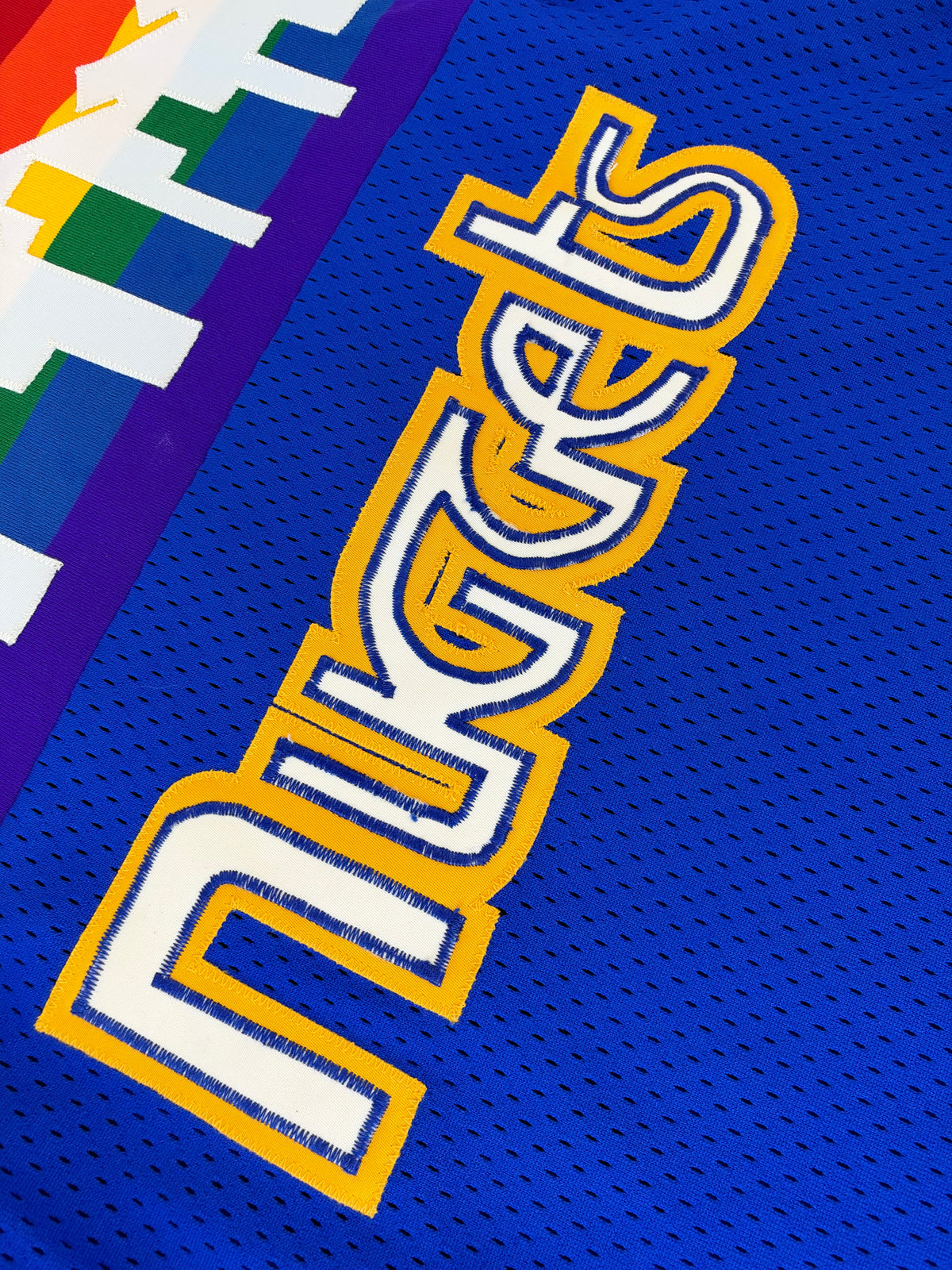 Denver Nuggets Alex English 1985-1986 NBA Basketball Jersey (40/Medium)