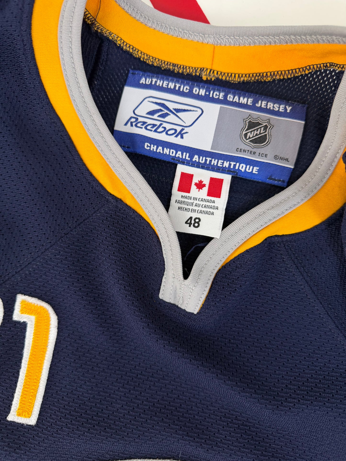 Buffalo Sabres Maxim Afinogenov 2006-2007 NHL Hockey Jersey (48/Large)