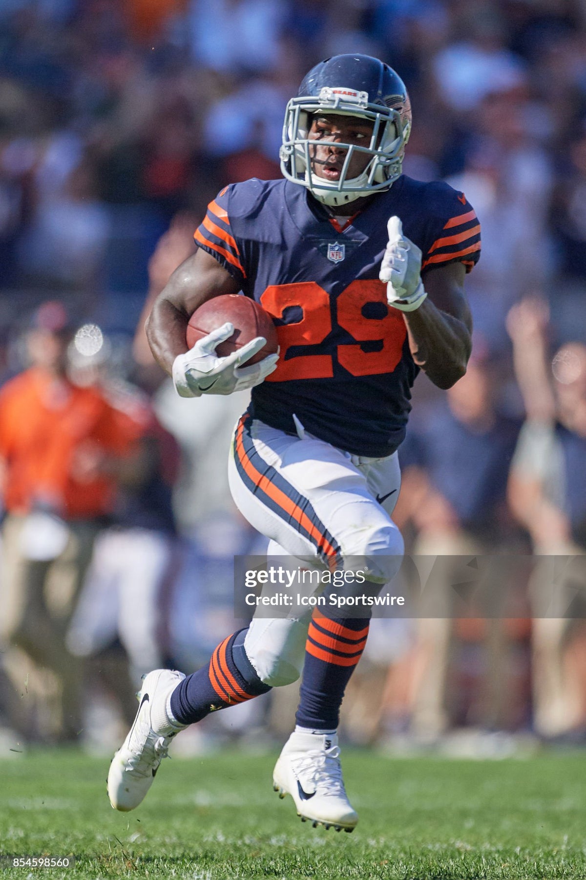 Chicago Bears Tarik Cohen 2017 Alternate Throwback NFL Football Jersey (38/Small)
