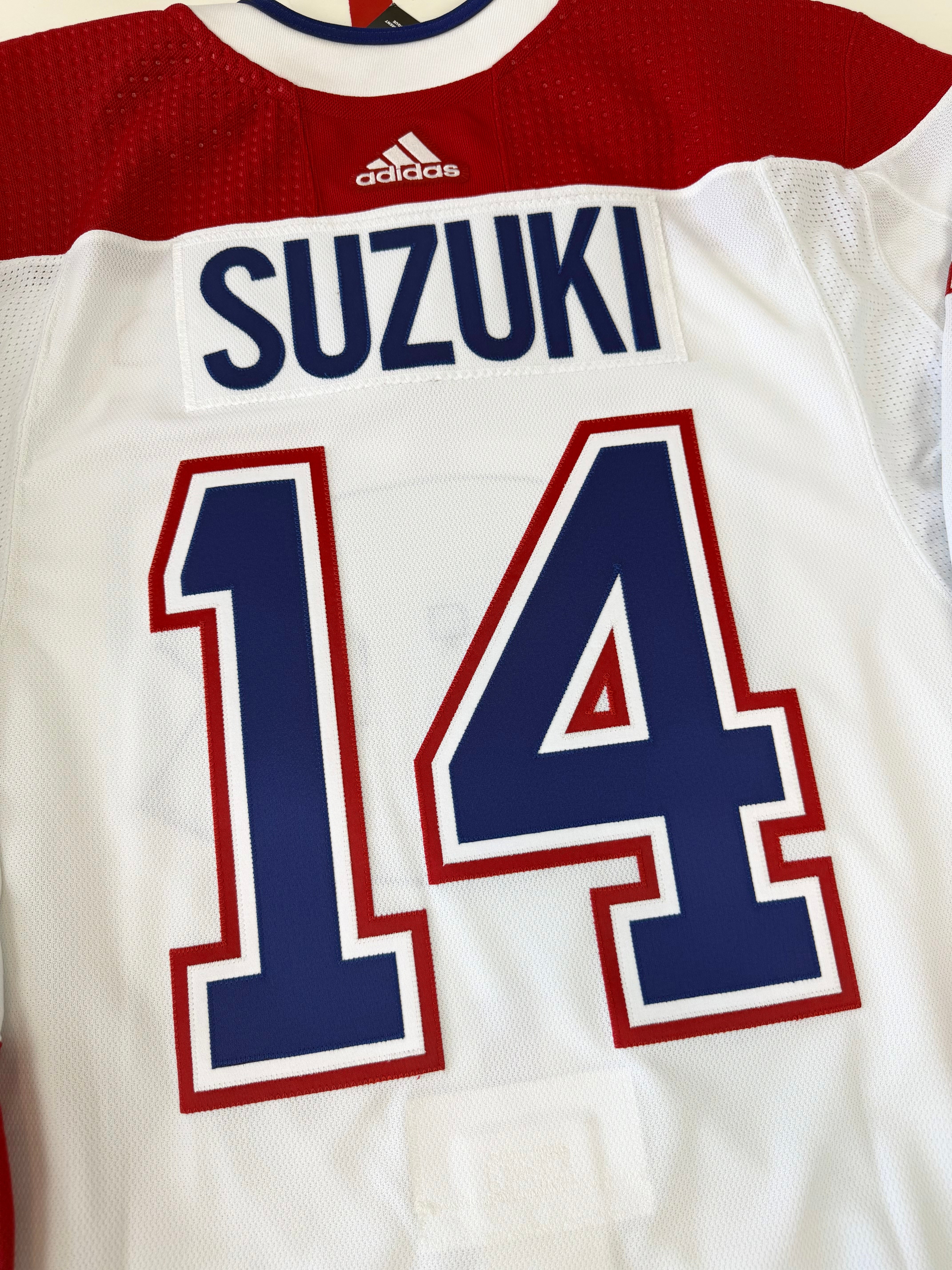 Montreal Canadiens Nick Suzuki 2022-2023 NHL Hockey Jersey (54/XL