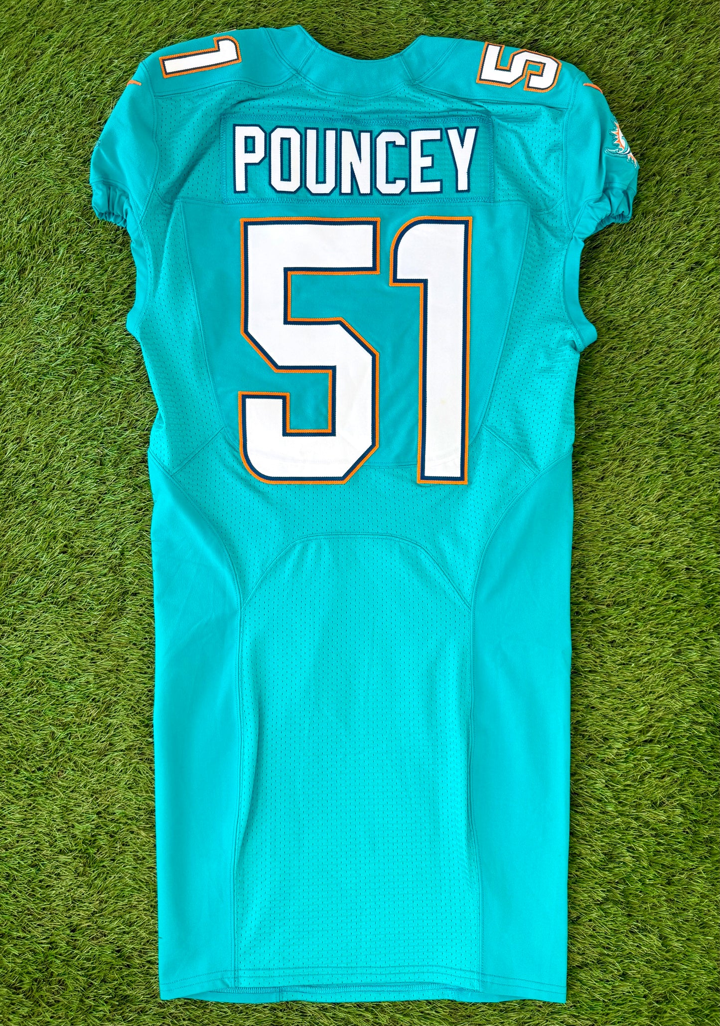 Miami Dolphins Mike Pouncey 2015 NFL Football Jersey (42/Medium)