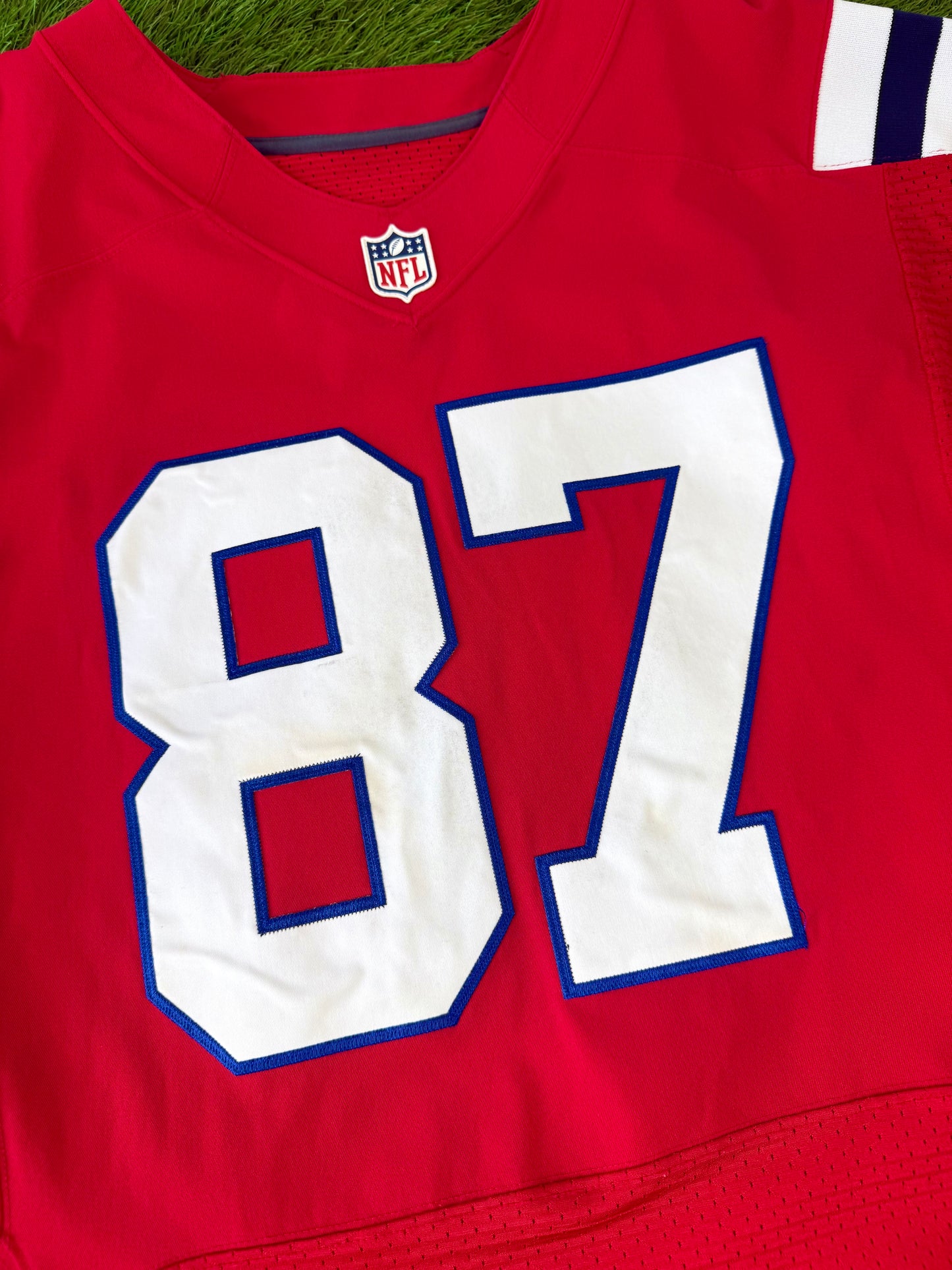 New England Patriots Rob Gronkowski 2012 Throwback NFL Football Jersey (52/XXL)