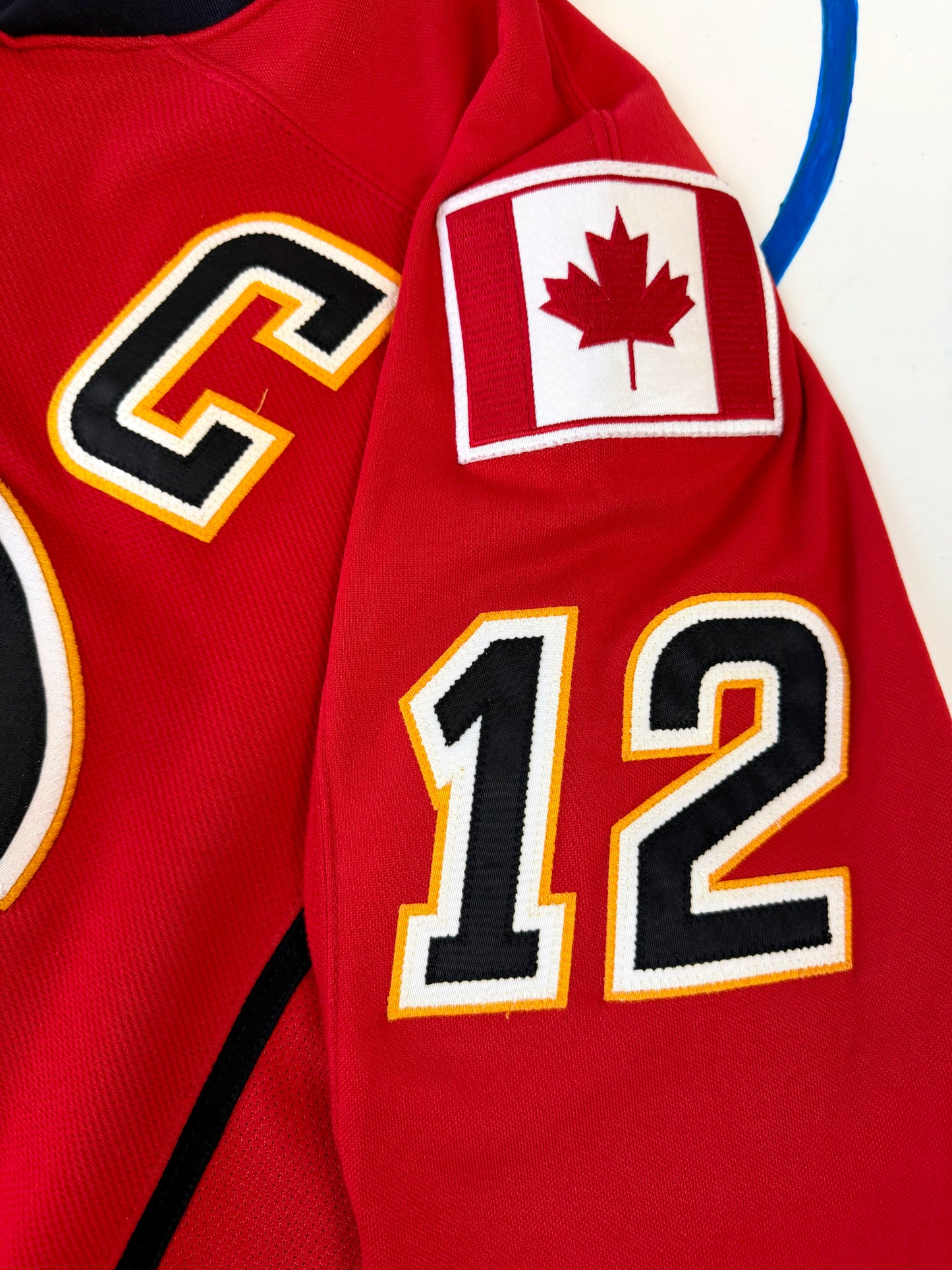 Calgary Flames Jarome Iginla 2007-2008 NHL Hockey Jersey (60/XXXL)