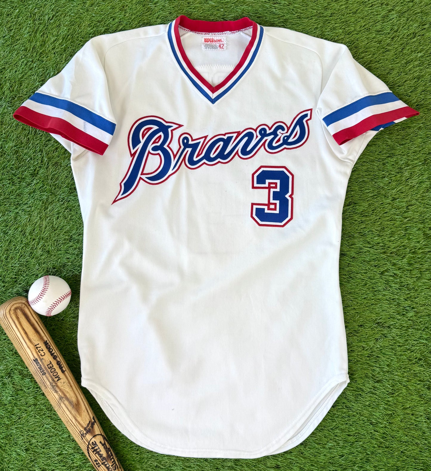 Atlanta Braves Dale Murphy 1980-1986 MLB Baseball Jersey (42/Medium)
