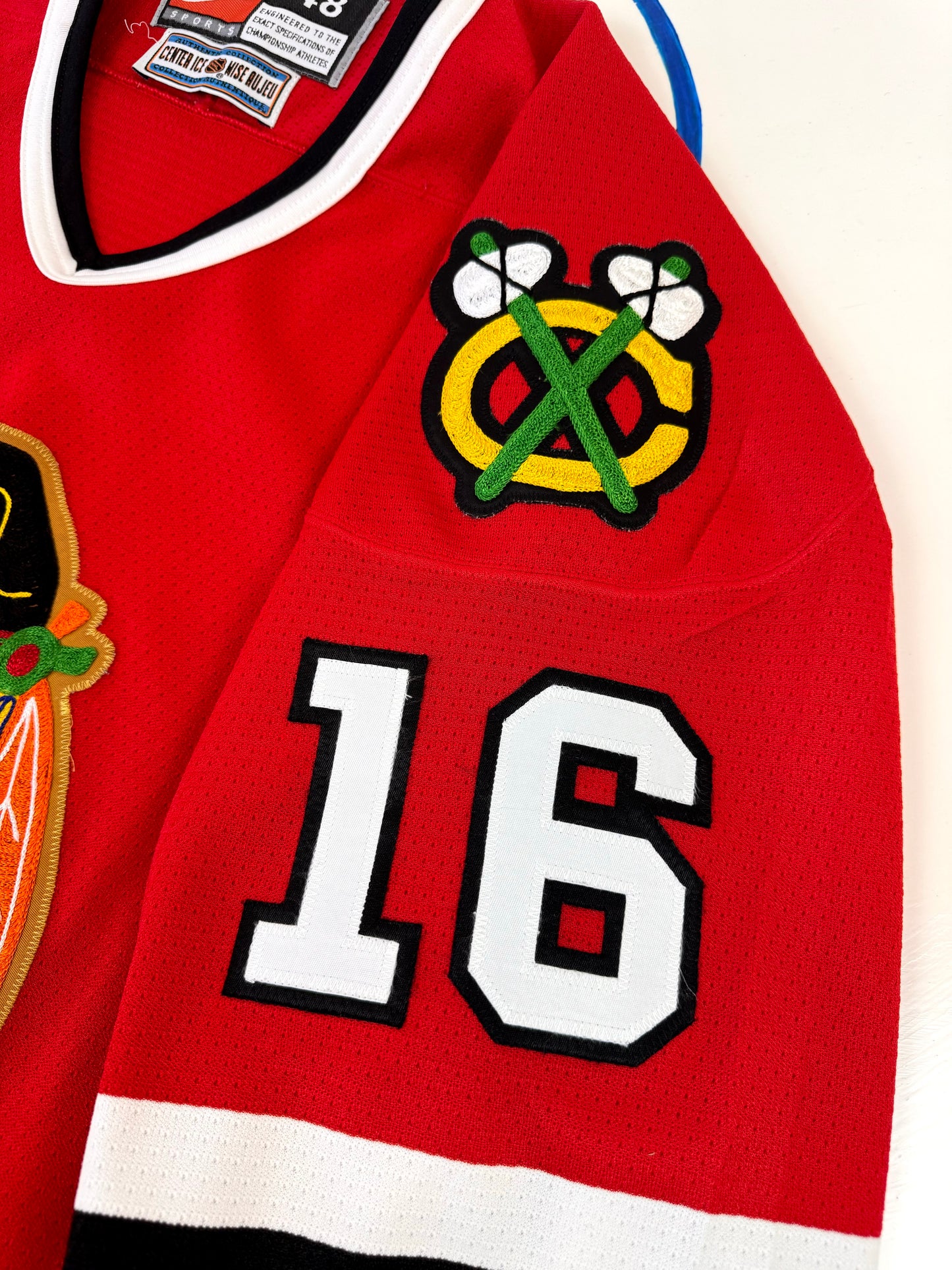 Chicago Blackhawks 1998-1999 Eddie Olczyk NHL Hockey Jersey (48/Large)