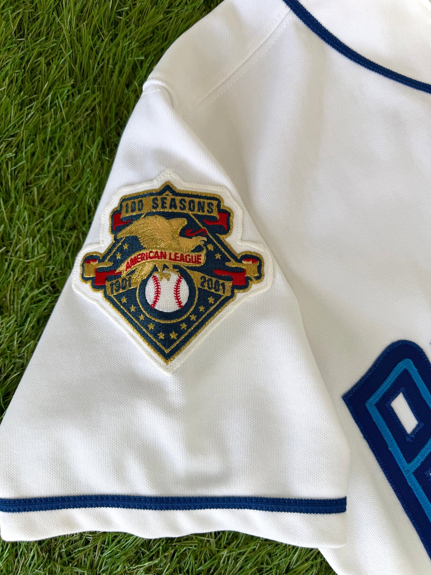 Toronto Blue Jays Jose Cruz 2001 MLB Baseball Jersey (40/Medium)