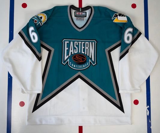 Pittsburgh Penguins Mario Lemieux Eastern Conference 1997 NHL All-Star Game Hockey Jersey (54/XXL)