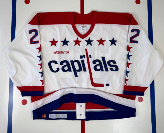 Washington Capitals Dino Ciccarelli 1990-1991 Game Issued NHL Hockey Jersey (54/XXL)