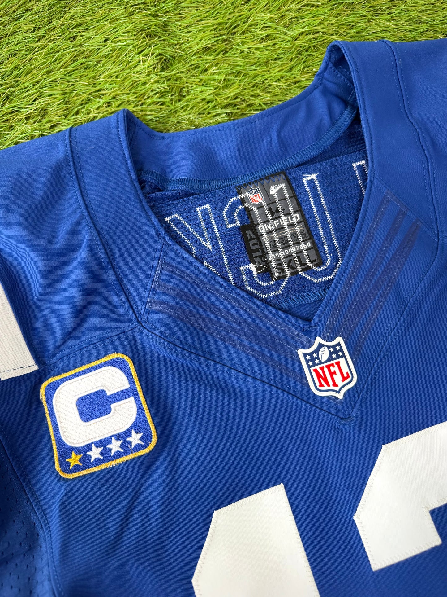 Indianapolis Colts Andrew Luck 2012 Team Issued NFL Football Jersey (44/Large)