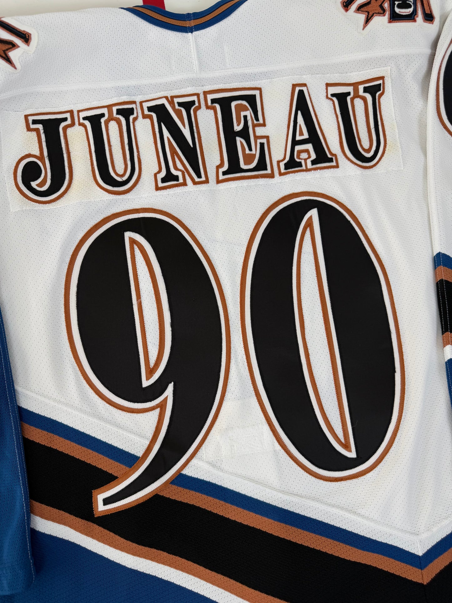 Washington Capitals Joé Juneau 1995-1997 NHL Hockey Jersey (52/XL)