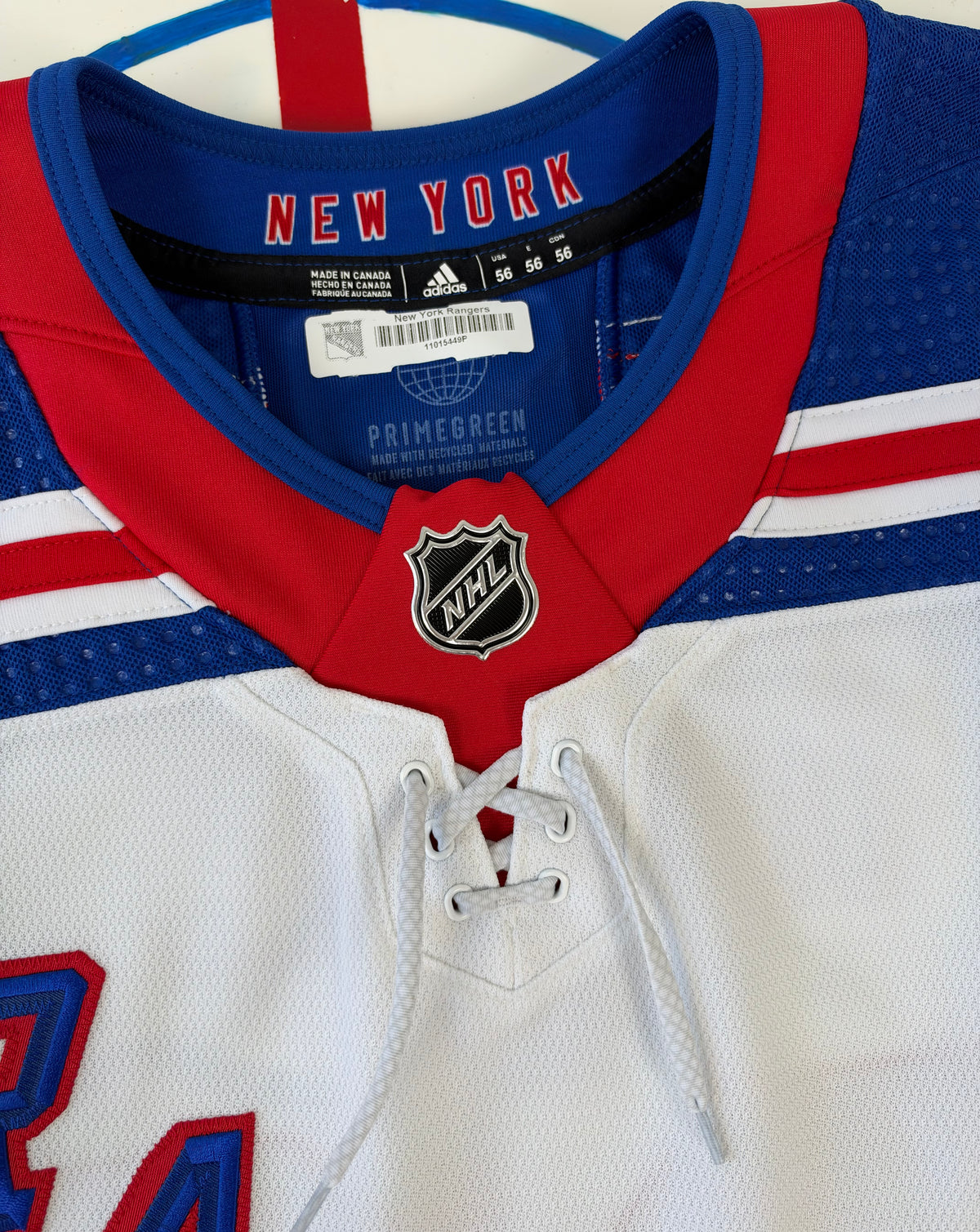New York Rangers Patrick Kane 2023 NHL Hockey Jersey (56/XXL)