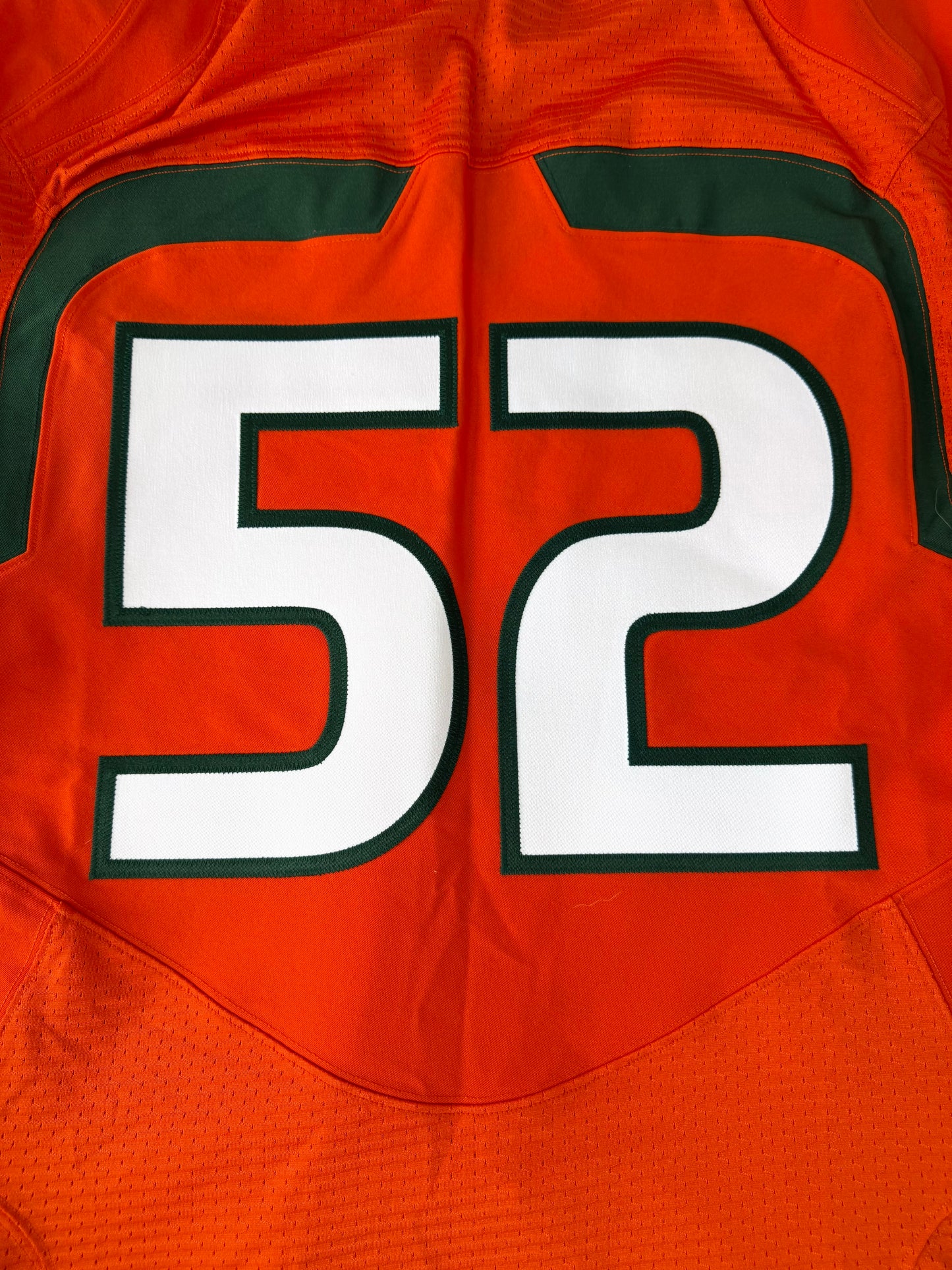 University of Miami Hurricanes Denzel Perryman 2014 College Football Jersey (48/XL)