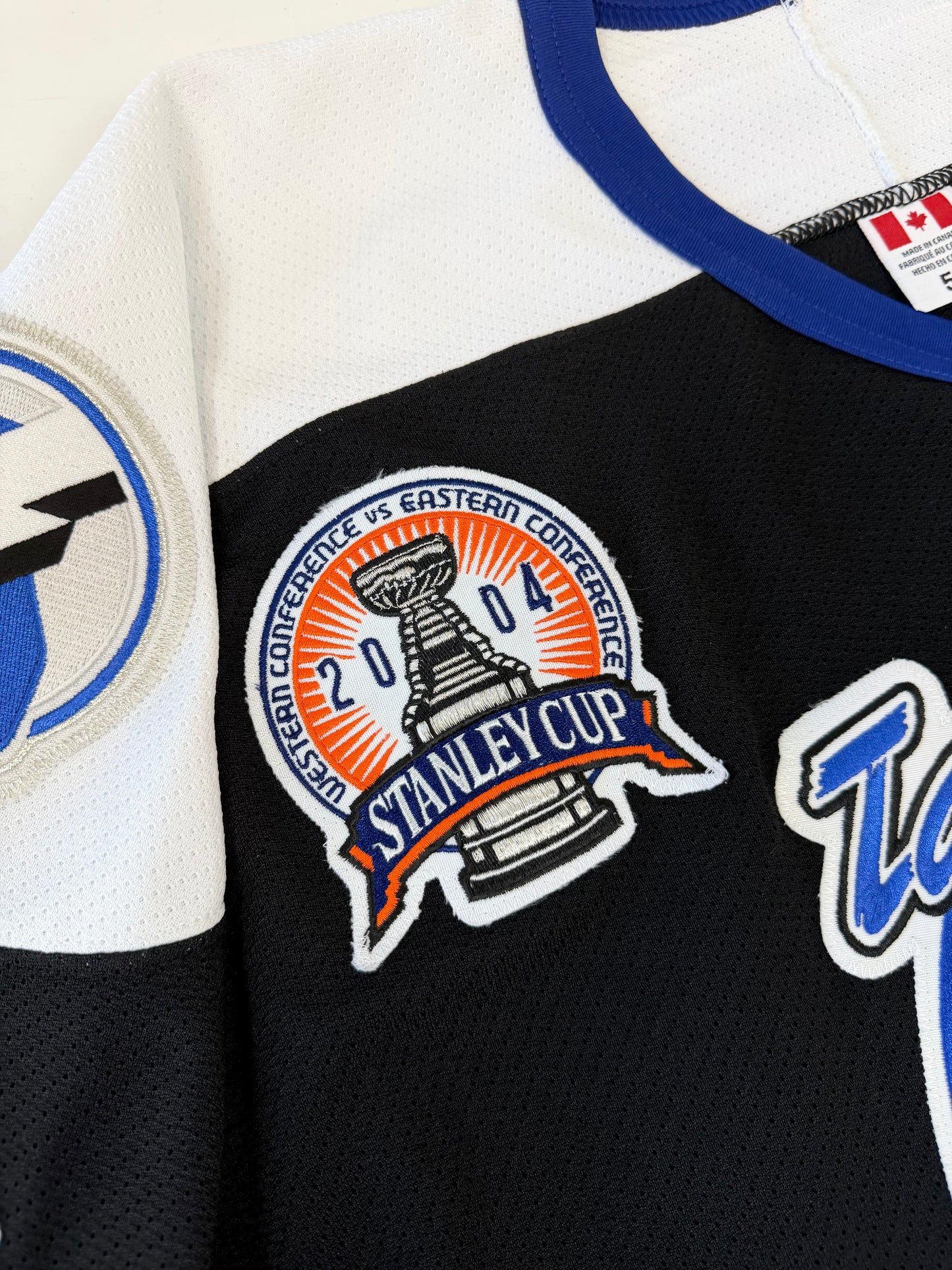 Tampa Bay Lightning Brad Richards 2004 Stanley Cup Finals NHL Hockey Jersey (52/XL)